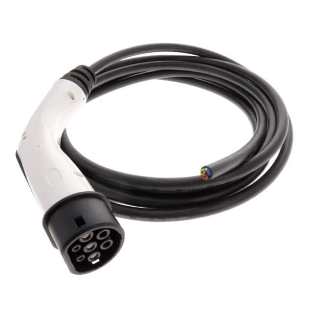 ECCV3221-050S0A CORD IEC 62196-2 TO CB 16.4' BLK