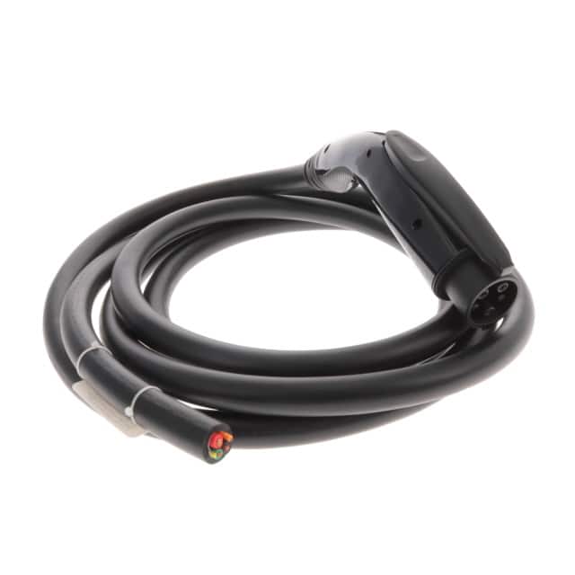 J2CE4821-15L0A-179 CORD 8 AWG J1772 TO CBL 15' BLK