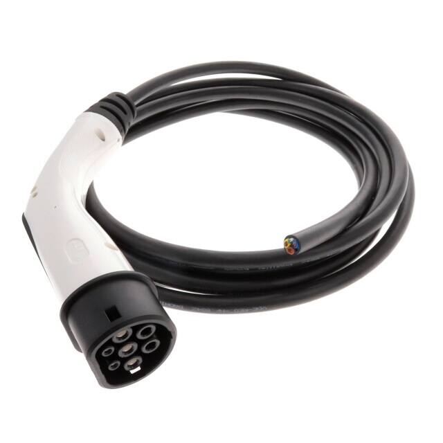 ECCV3223-050S0A CORD IEC 62196-2 TO CB 16.4' BLK