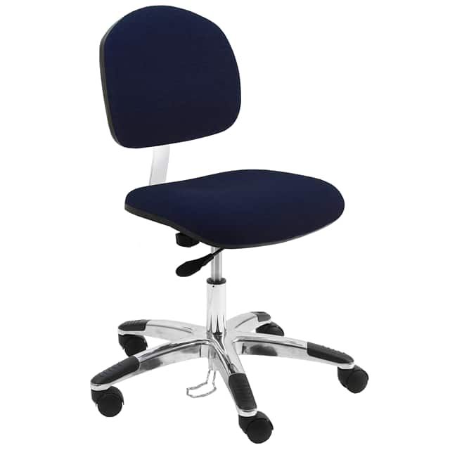 LAS-DF1+NAVY BLUE BENCHPRO FABRIC ESD CHAIR DESK H