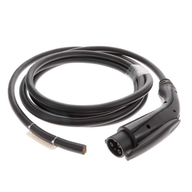 J2CE3221-15L0A-179 CORD 10 AWG J1772 TO CBL 15' BLK
