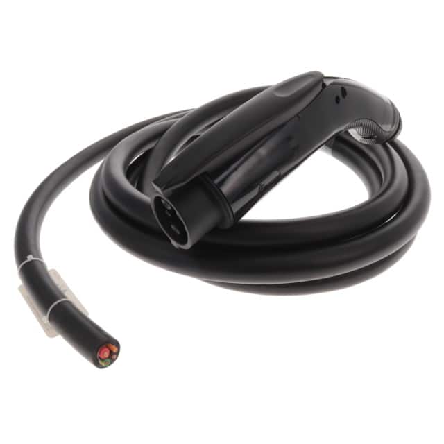 J2CE4021-15L0A-179 CORD 8 AWG J1772 TO CBL 15' BLK
