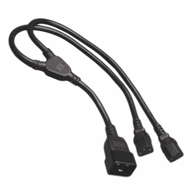 P032-002-2C13 CORD 14AWG IEC320C20 - 320C13 2'