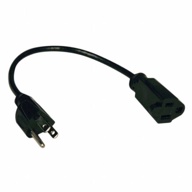 P022-001 CORD 18AWG NEMA5-15P - 5-15R 1'