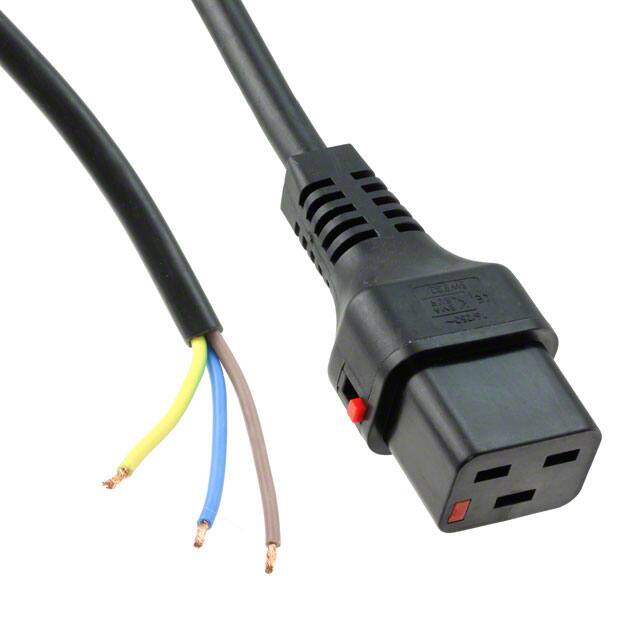 IL19-SE-H05-3150-200 CRD 16AWG IEC320-C19 - CBL 6.56'