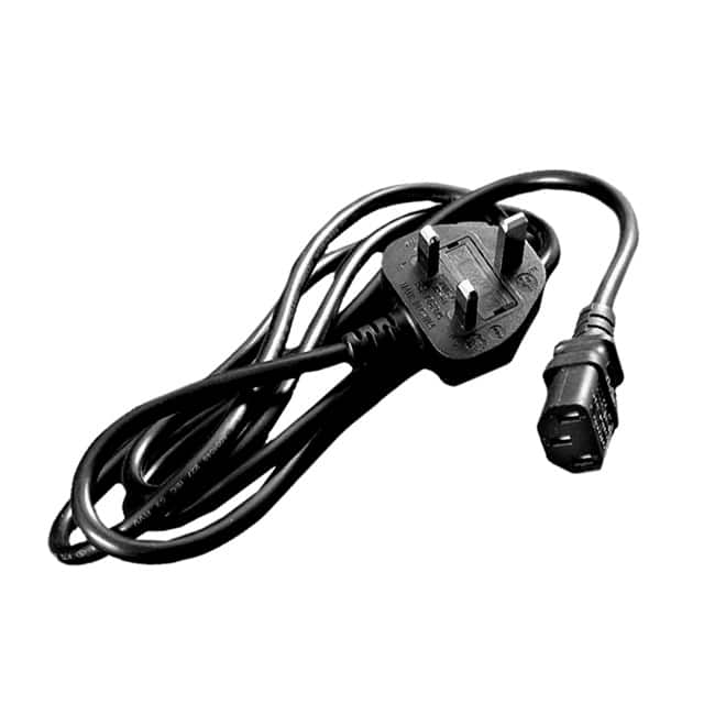 1581C6UK CORD BS1363A TO IEC 320-C13 6'