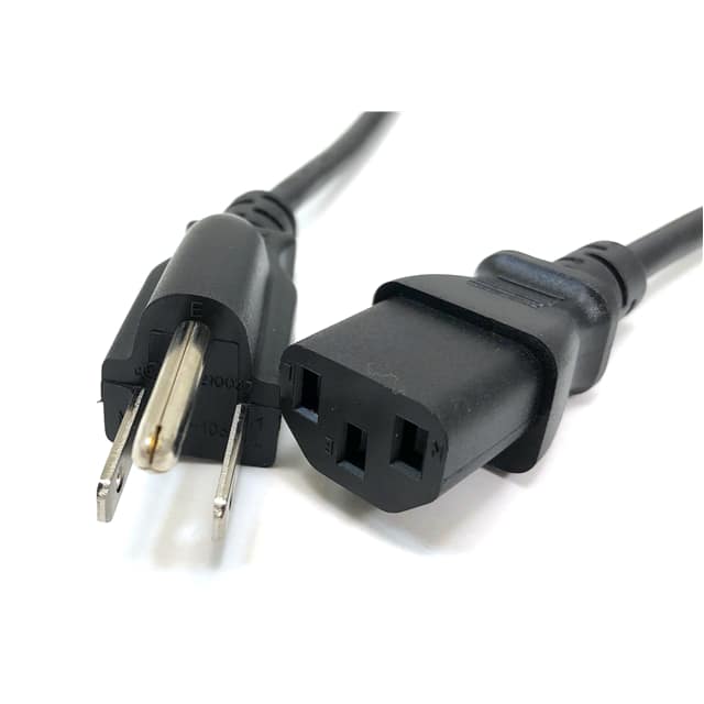 M05-113UL 6' CORD NEMA 5-15P, C13, 18AWG