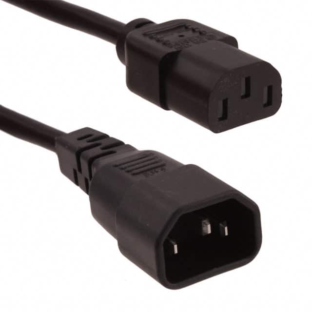 800-1400-2-SJT0-BL-00100 CORD 14AWG 320C14 - C13 3.28'
