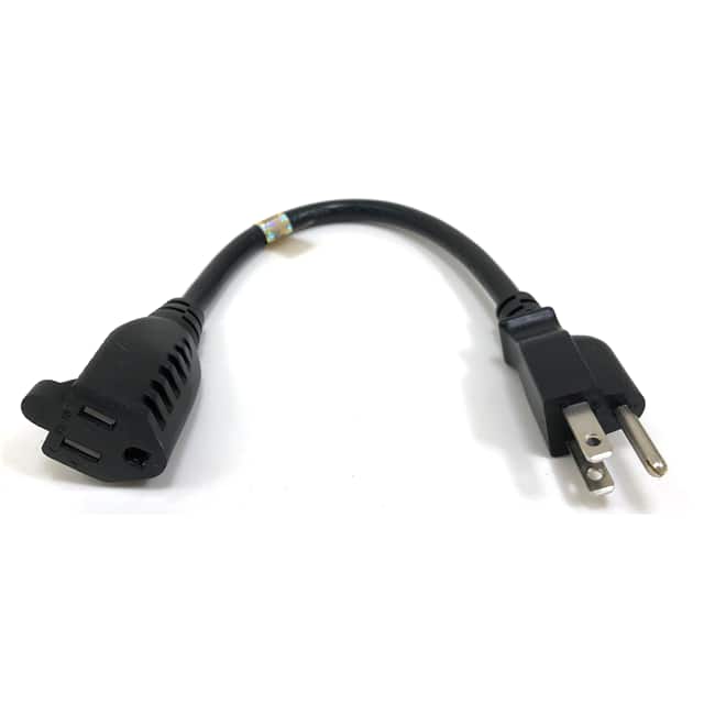 M05-113EPR 1' CORD, NEMA 5-15P NEMA 5-15R