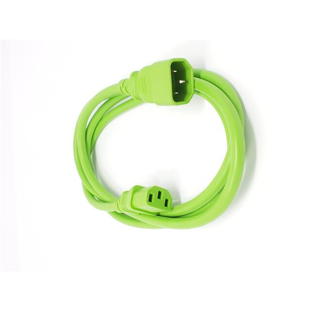 M05-113EULG 6' CORD C-13 TO C14, 18AWG, GREE