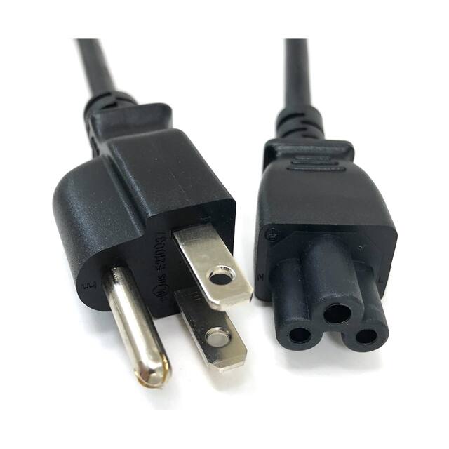 M05-126 6' CORD, NEMA 5-15P TO C5, 18AWG
