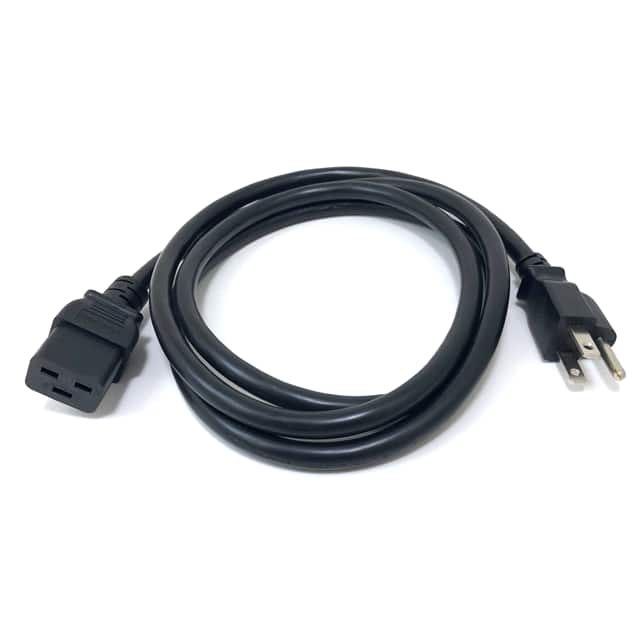 M05-117UL 6' CORD, C19 TO NEMA5-15P, 14AWG