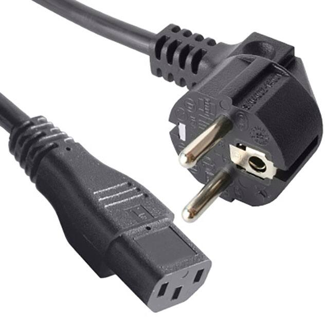 86231900 CEE 7/7 ANGLED W/C13, 15.09 FT.