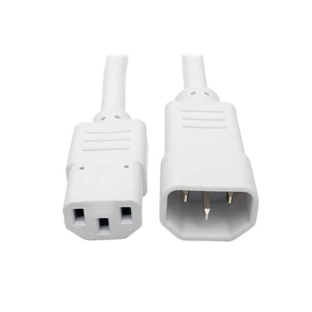 P005-003-AWH CORD 14AWG IEC320-C14 - C13 3'