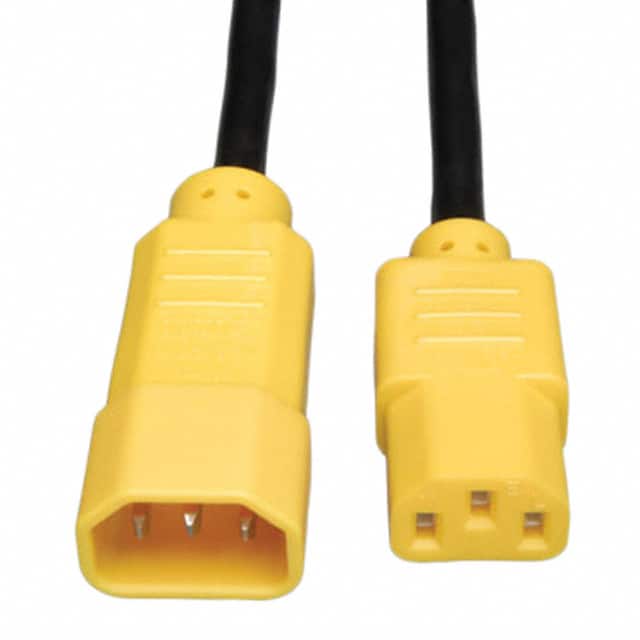 P005-006-YW CORD 14AWG IEC320C14 - 320C13 6'