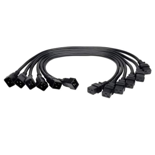P036-002-6 CORD 12AWG IEC320C20 - 320C19 2'