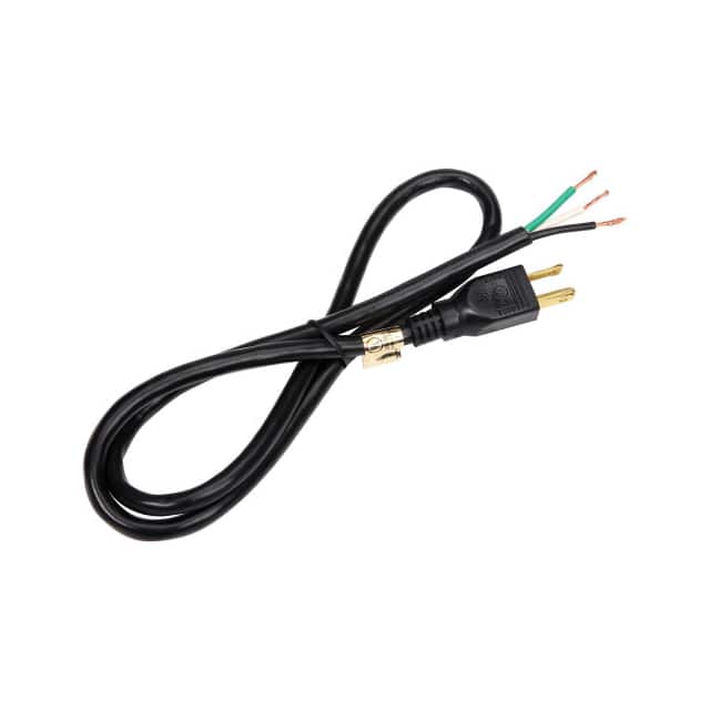 02524.73.01 CORD 16AWG NEMA 5-15P-CBL 3' BLK