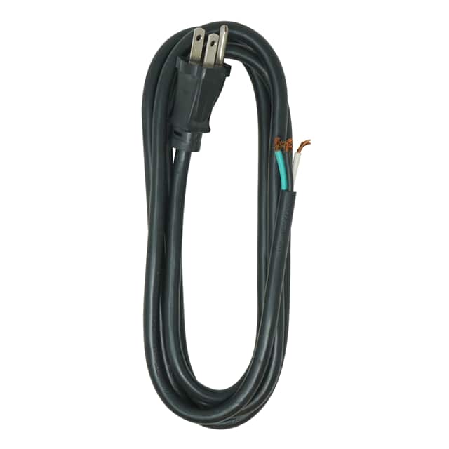 9716SW8808 REPLCORD, 14/3 SJTW 6' BLACK SW