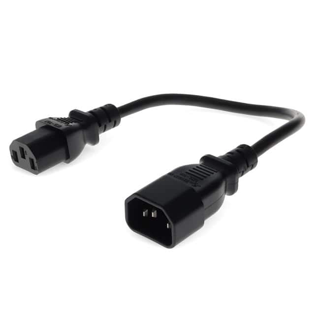 C-C132C1418AWG6FT 6ft C13 Female to C14 Male 18AWG
