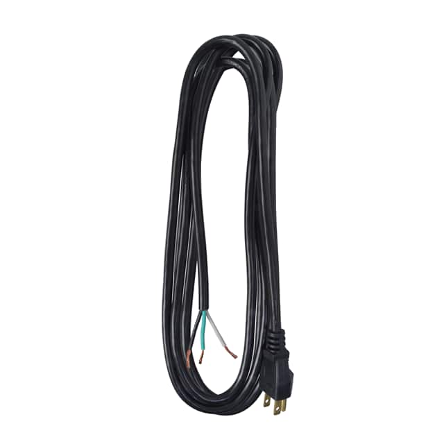 9709SW8808 REPLCORD, 16/3 SJTW 9' BLACK SW