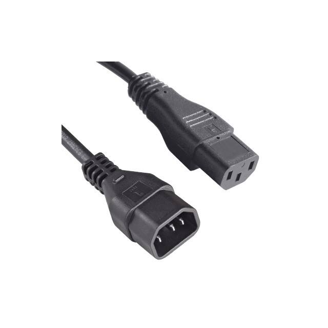 86557031 CORD 17AWG IEC320-IEC320 1.64'