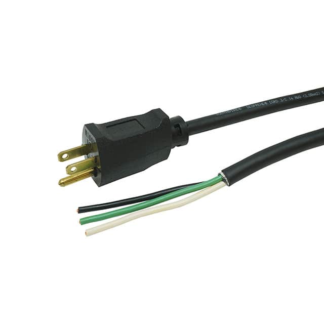 9858SW0008 REPLCORD, 14/3 SJEOW 9' BLACK SW