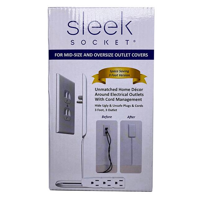 3-M-OVSZ-W CORD NEMA 5-15P TO NEMA 5-15R 3'