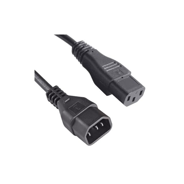 86557011 CORD 17AWG IEC320 TO IEC320 8.2'