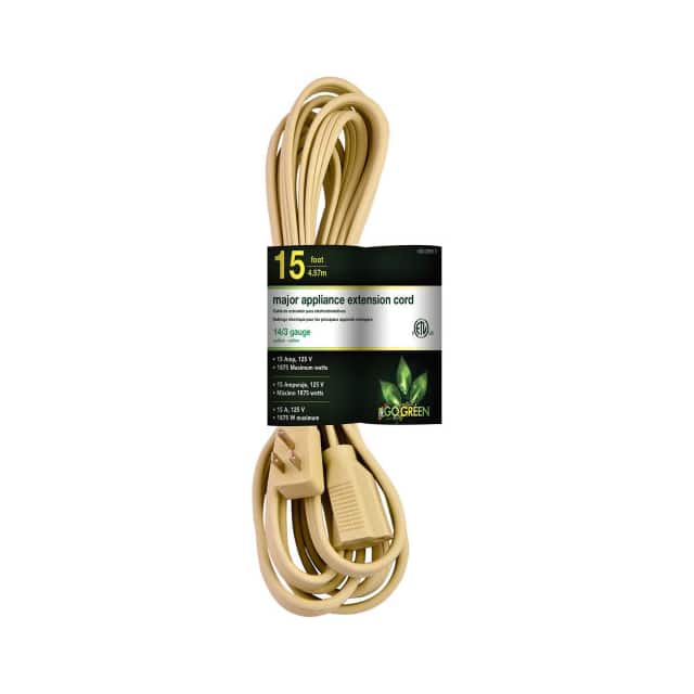GG-25615 CORD 14 AWG 15' BEIGE APPLIANCE