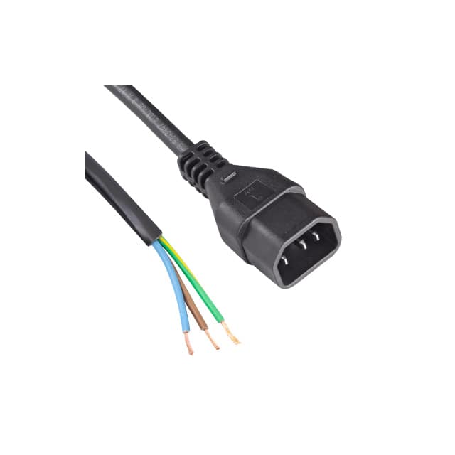 86557021 CORD 17AWG IEC 320-C14-CBL 9.84'