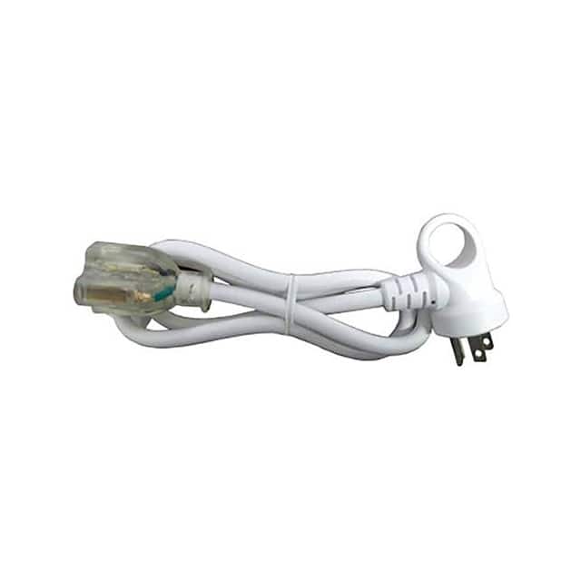 24161-036 CORD 16 AWG 3' WHITE