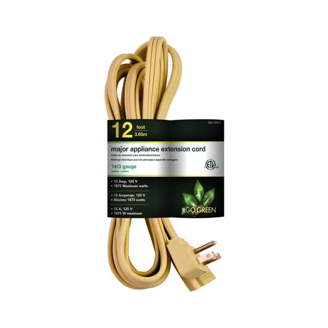 GG-25612 CORD 14 AWG 12' BEIGE APPLIANCE