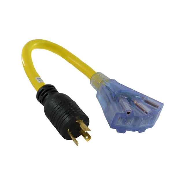 WL520515 CORD 12AWG NEMAL5-20P-5-15R 1.5'