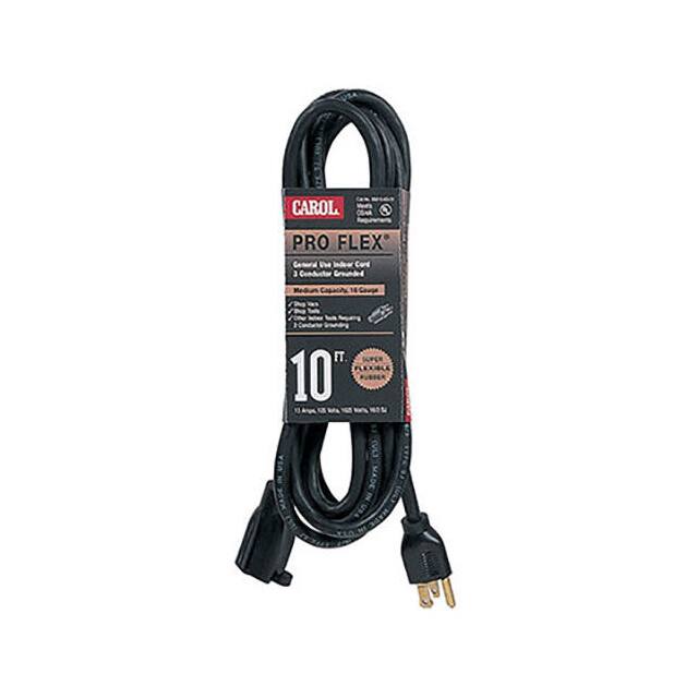 B583403 CORD 16AWG NEMA5-15P-5-15R 10'