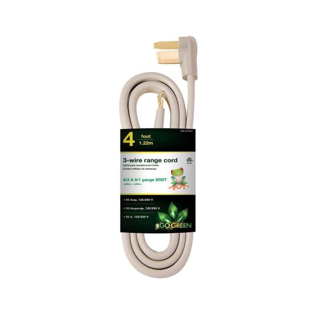 GG-27004 CORD 6 AWG 4' GRAY RANGE