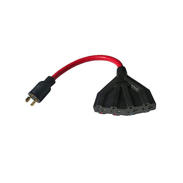 M1169594 CORD 10 AWG 1.5' RED