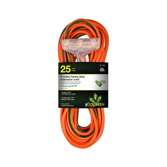 GG-15225 CORD 12 AWG 25' ORANGE