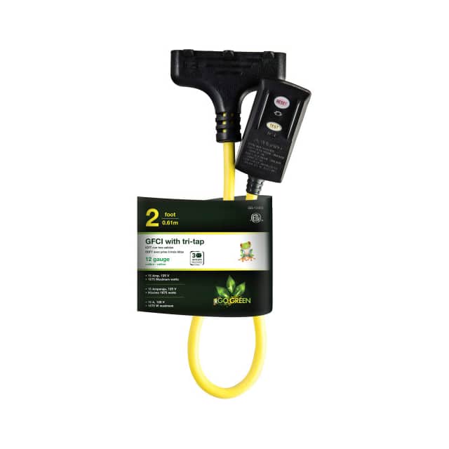 GG-12402 CORD 12 AWG 2' YELLOW