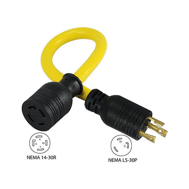 PL1430L530 CORD NEMA L14-30P-L5-30R 1.5'