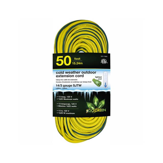 B2199645 CORD 14 AWG 50' GRN/YLW OUTDOOR