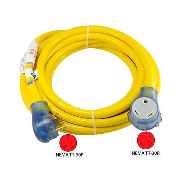 14368 25-FEET 30-AMP STRAIGHT BLADE RV