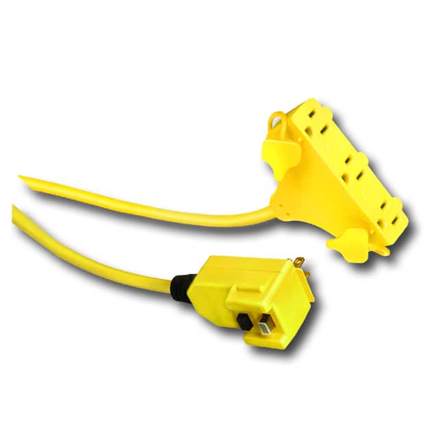 14880229-6 50' GFCI CORD W/RIGHT ANGLE PLUG