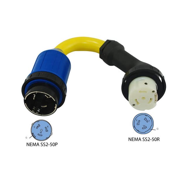 M1901011 CORD NEMA SS2-50P-SS2-50R 1.5'