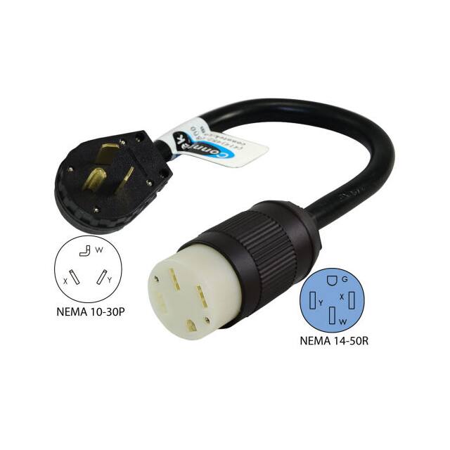 B2243447 CORD 6AWG NEMA10-30P-14-50R 1.5'