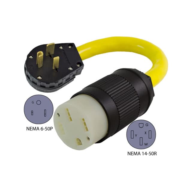 B2243441 CORD 6AWG NEMA6-50P- 14-50R 1.5'