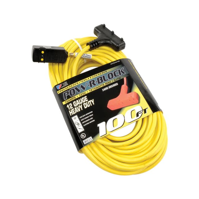 B251091 100 FT. TRIPLE OUTLET POW-R-BLOC