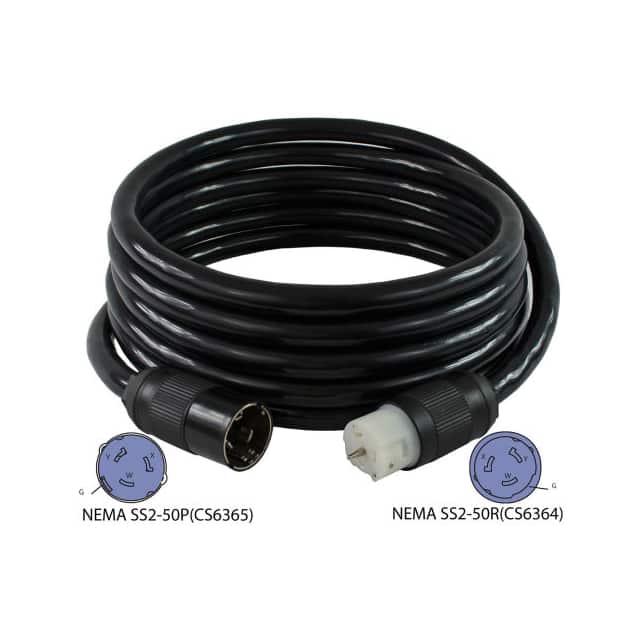 M1169580 CORD 6AWG/8 NEMA SS2-50P-50R 25'