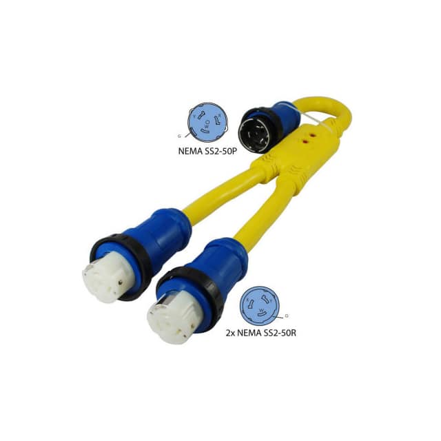 17518 3', 50A, 6/4C STOW MARINE SHORE
