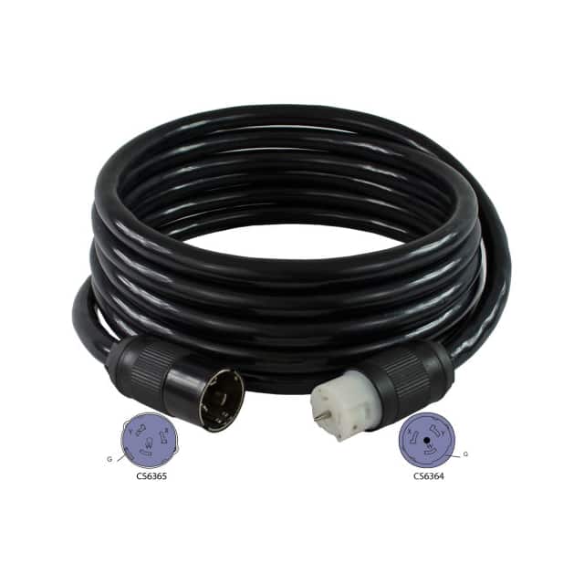 M1169581 CORD 6AWG/8 NEMA SS2-50P-50R 50'