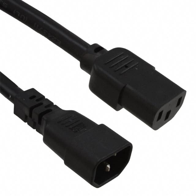 800-1400-0-SJT0-BL-00100 CORD 14AWG 320C14 - C13 3.28'